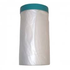 Abdeckfolie mit Gewebeklebeband